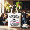 My Mind is Like My Internet Browser Sassy Skeleton Tote Bag