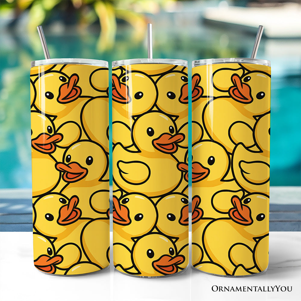 Personalized Rubber Ducky 20oz Stainless Steel Travel Tumbler