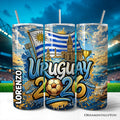 Uruguay 2026 Soccer Championship 20oz Stainless Steel Tumbler
