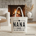 Nana Mode Minimalist Canvas Tote Bag for Grandma
