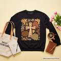 Fall Blessings Sweatshirt, Autumn Christian Faith Sweater