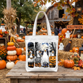 Spooky Halloween Goose Tote Bag - Fall Costume Bird Shopper