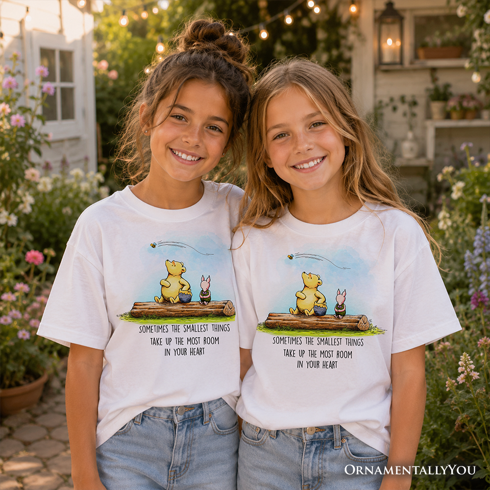 Winnie-the-Pooh Quote Kids T-Shirt, 1926 A.A. Milne Graphic Tee
