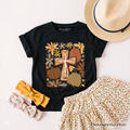 Kids Fall Blessings T-Shirt, Soft Cotton Autumn Faith Graphic Tee