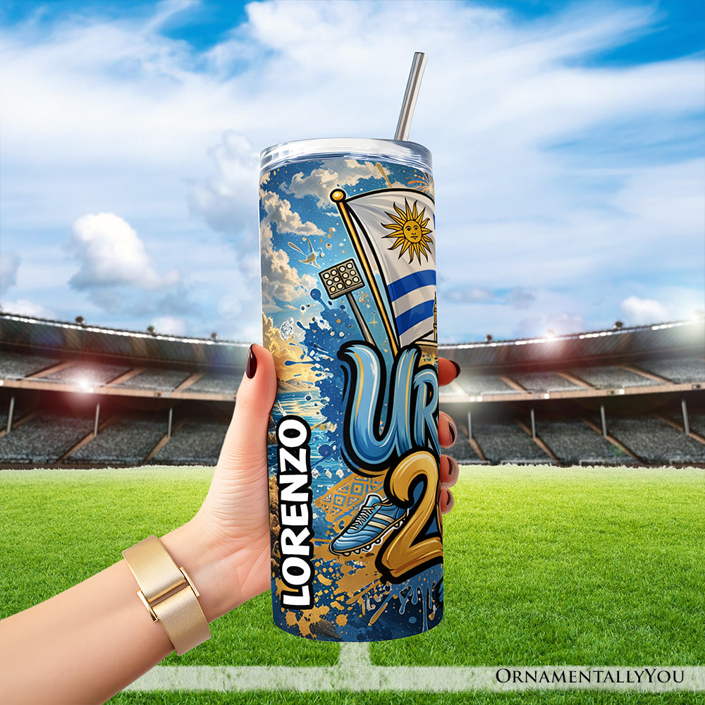 Uruguay 2026 Soccer Championship 20oz Stainless Steel Tumbler