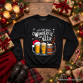 It's The Most Wonderful Time For a Beer Sweatshirt, Funny Holiday Beer Christmas Sweater for Festive Drinkers