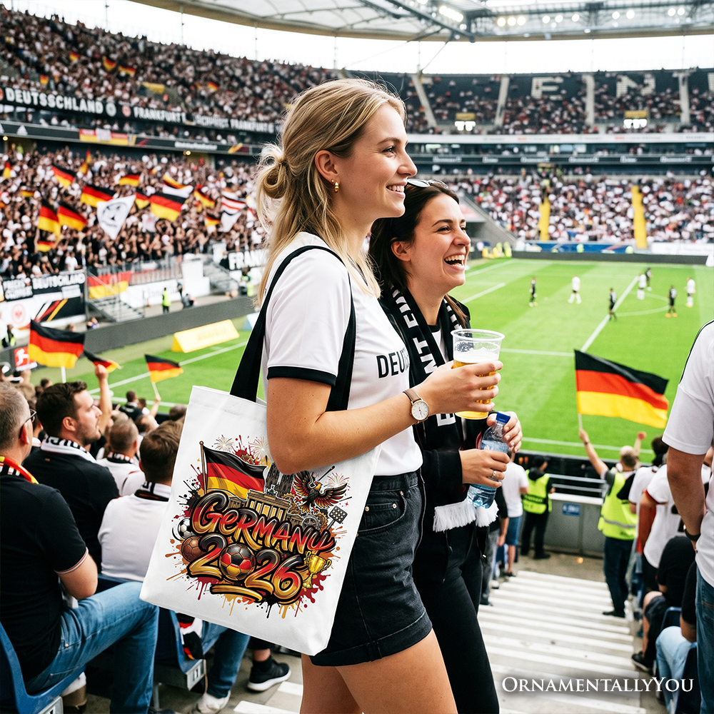 Germany 2026 Soccer Cup Global Championship Commemorative Tote Bag