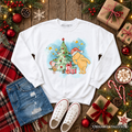 Christmas With Winnie-the-Pooh and Friends Sweatshirt, 1926 A.A. Milne Heartwarming Holiday Sweater