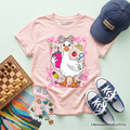 Kids Coquette School Goose T-Shirt Cute Funny Graphic Tee