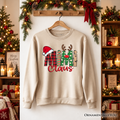 Mimi Claus Retro Christmas Sweatshirt, Matching Family Holiday Sweater