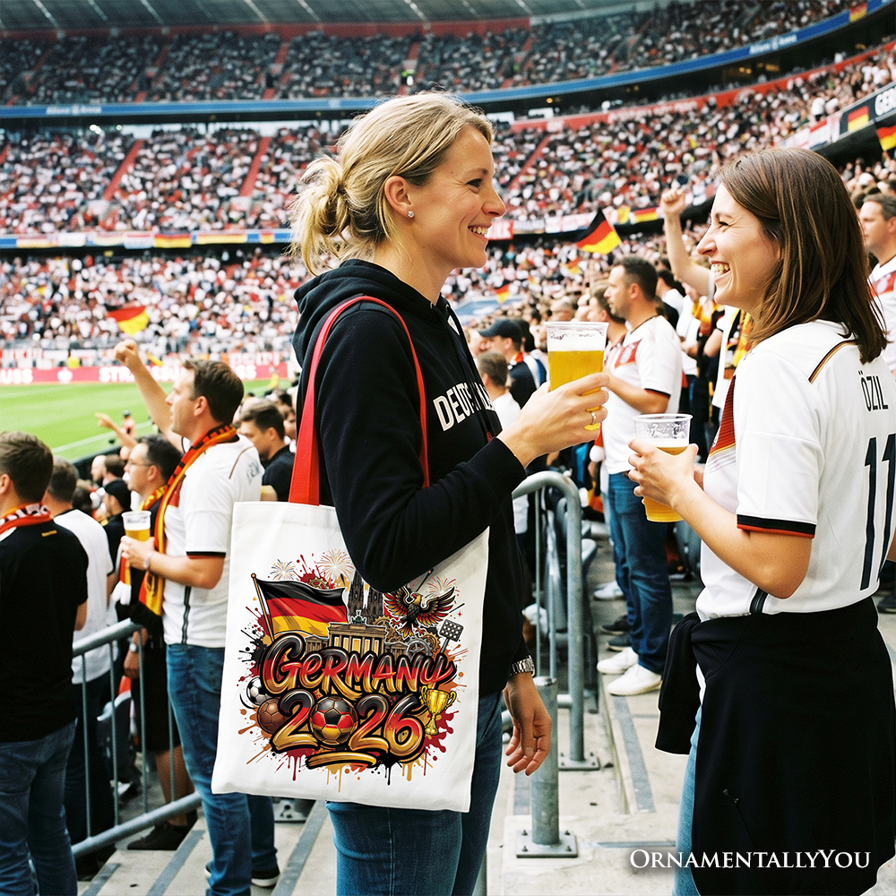 Germany 2026 Soccer Cup Global Championship Commemorative Tote Bag