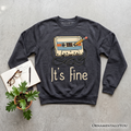 Retro Cassette Tape Sweatshirt, 90s Music Vibe Sweater
