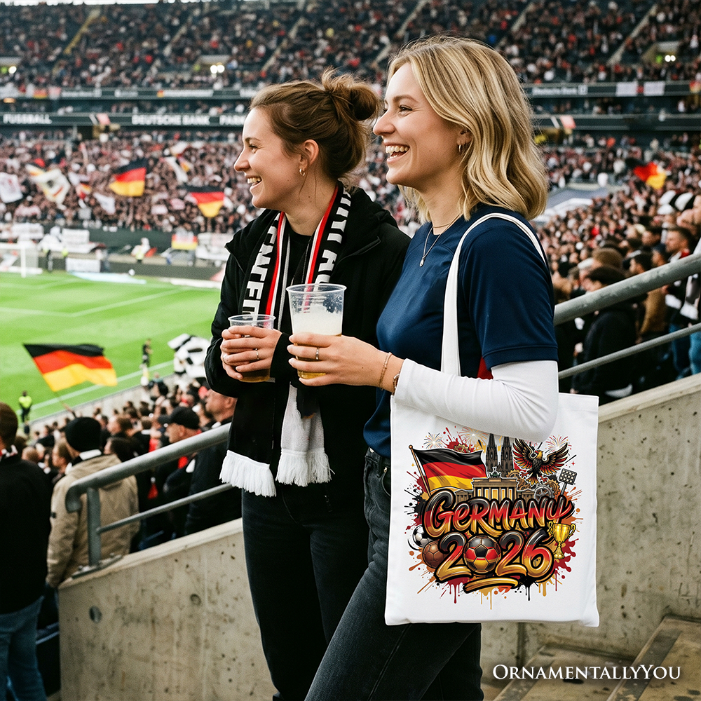 Germany 2026 Soccer Cup Global Championship Commemorative Tote Bag
