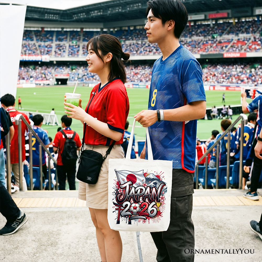 Japan 2026 Soccer Cup Global Championship Commemorative Tote Bag