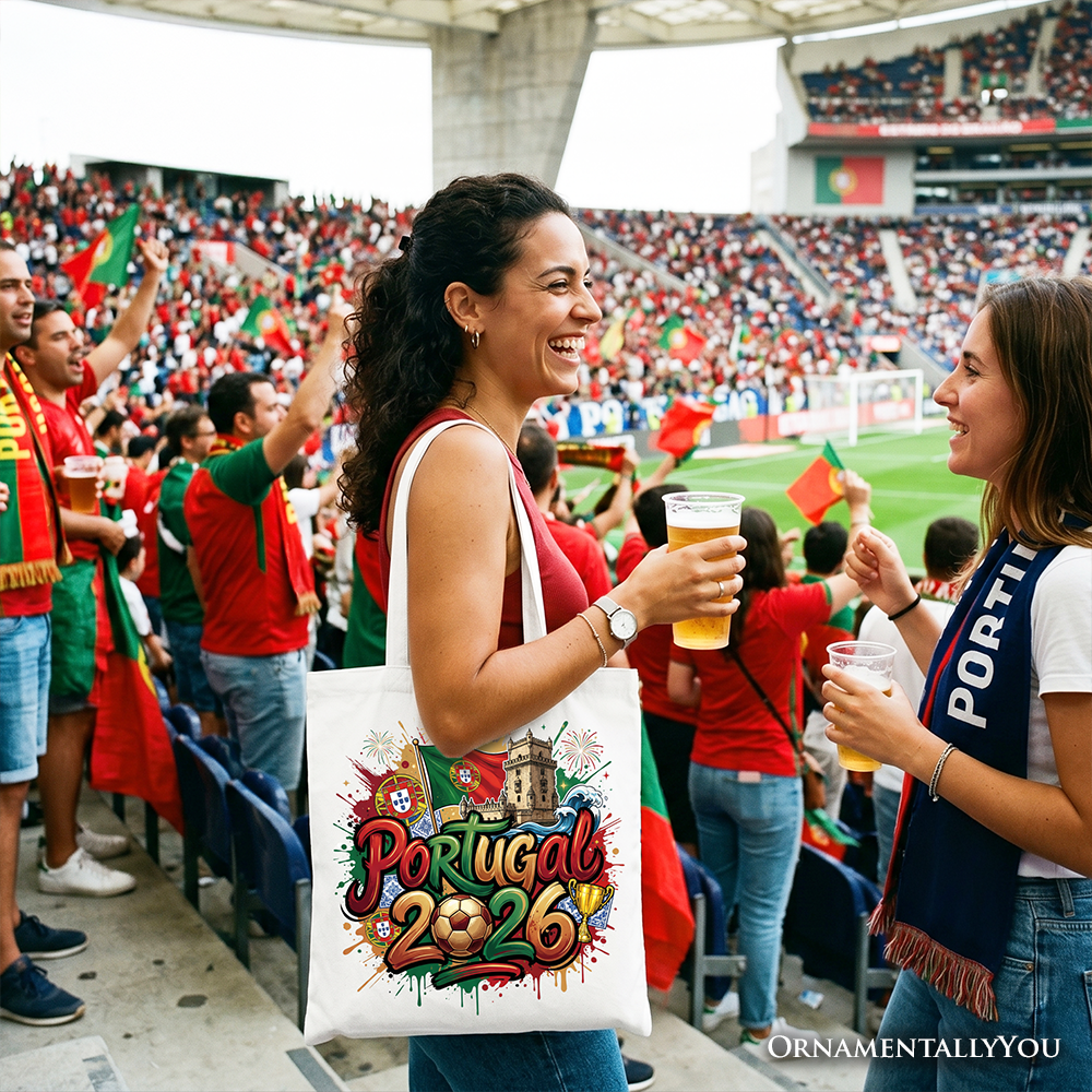 Portugal 2026 Soccer Cup Championship Tote Bag – Fan Gear