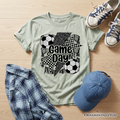 Kids Soccer Game Day T-Shirt, Coquette Sports Youth Graphic Tee