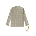 The Printed Turtleneck - Plaid