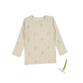The Printed Long Sleeve Tee - Ember