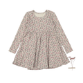 The Printed Long Sleeve Dress - Fairy