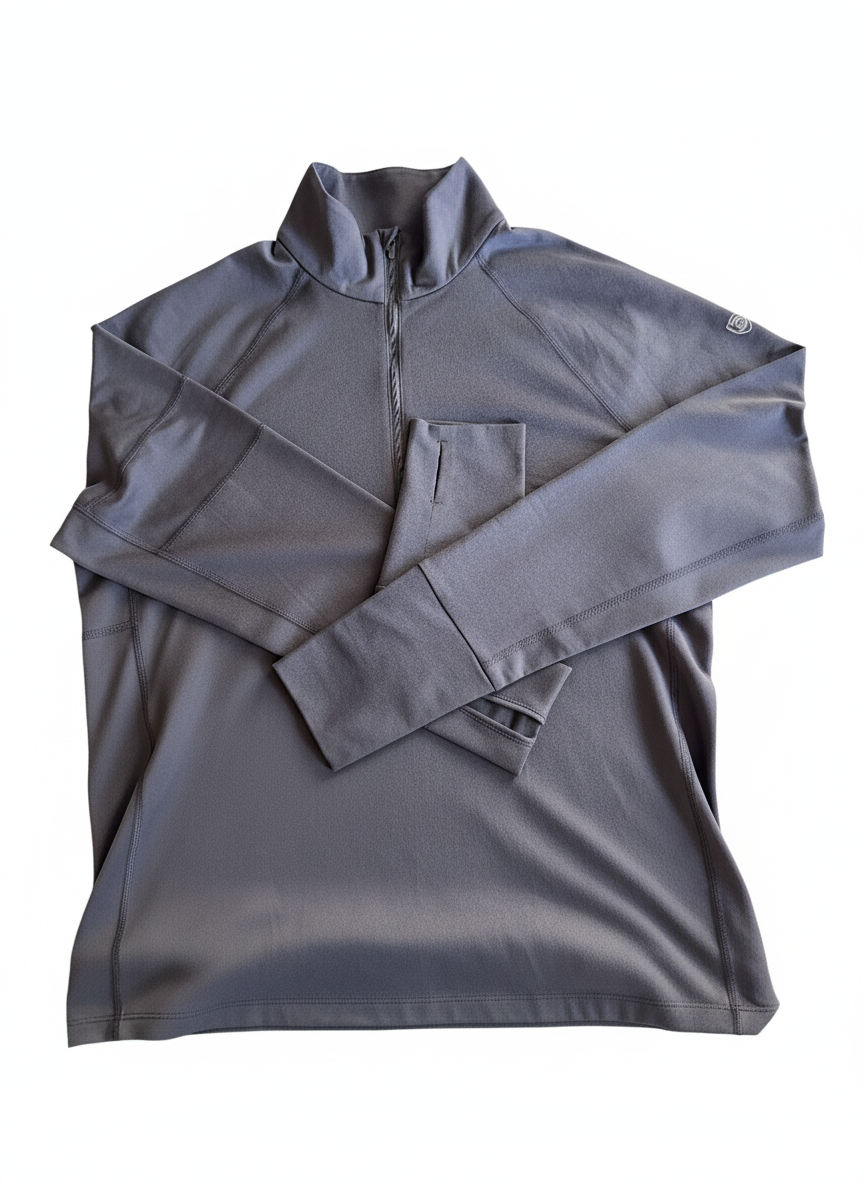 Mid-Weight Long Sleeve Half Zip Performance Top - Image 6