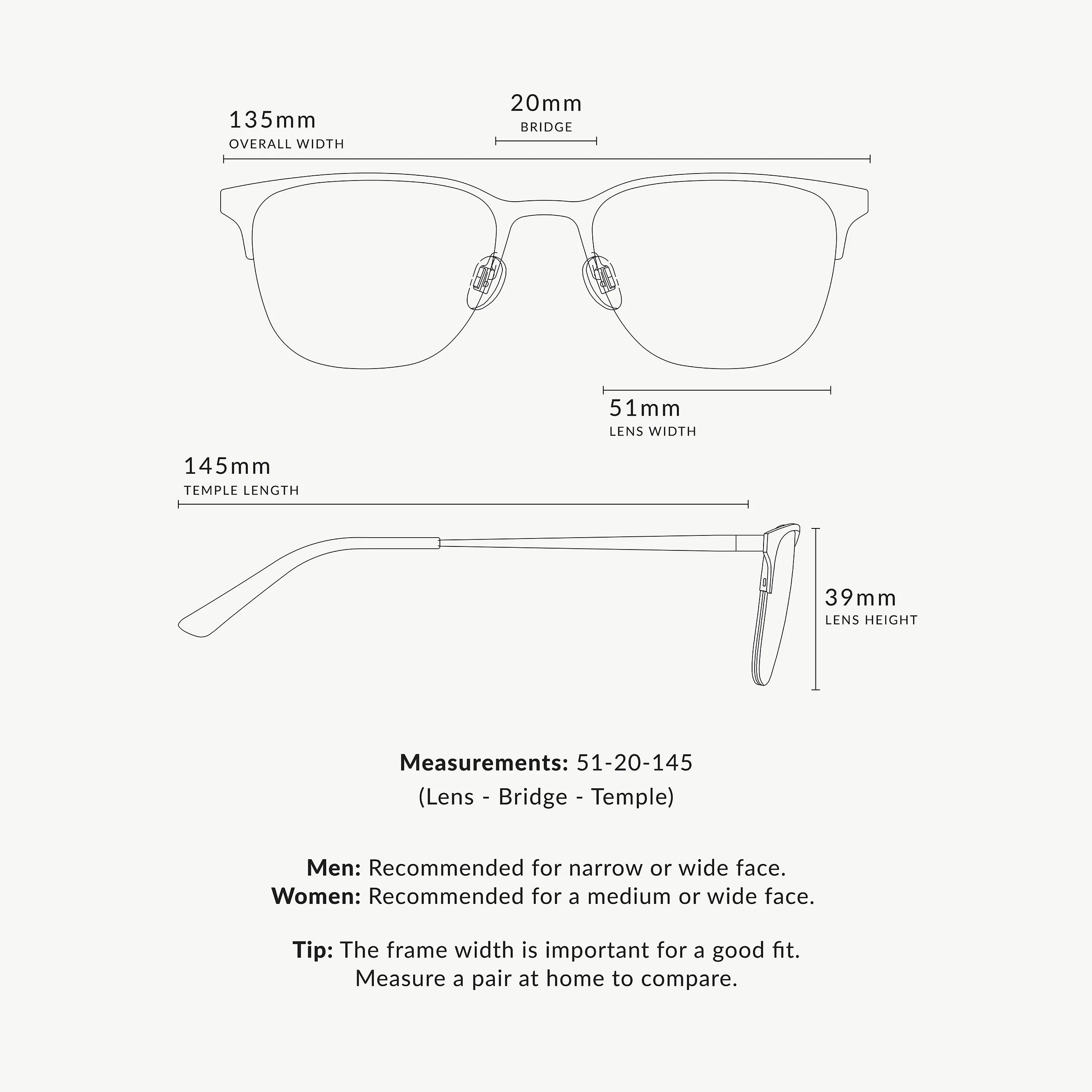 Hewitt Blue Light Blocking Glasses - Matte Black Frame
