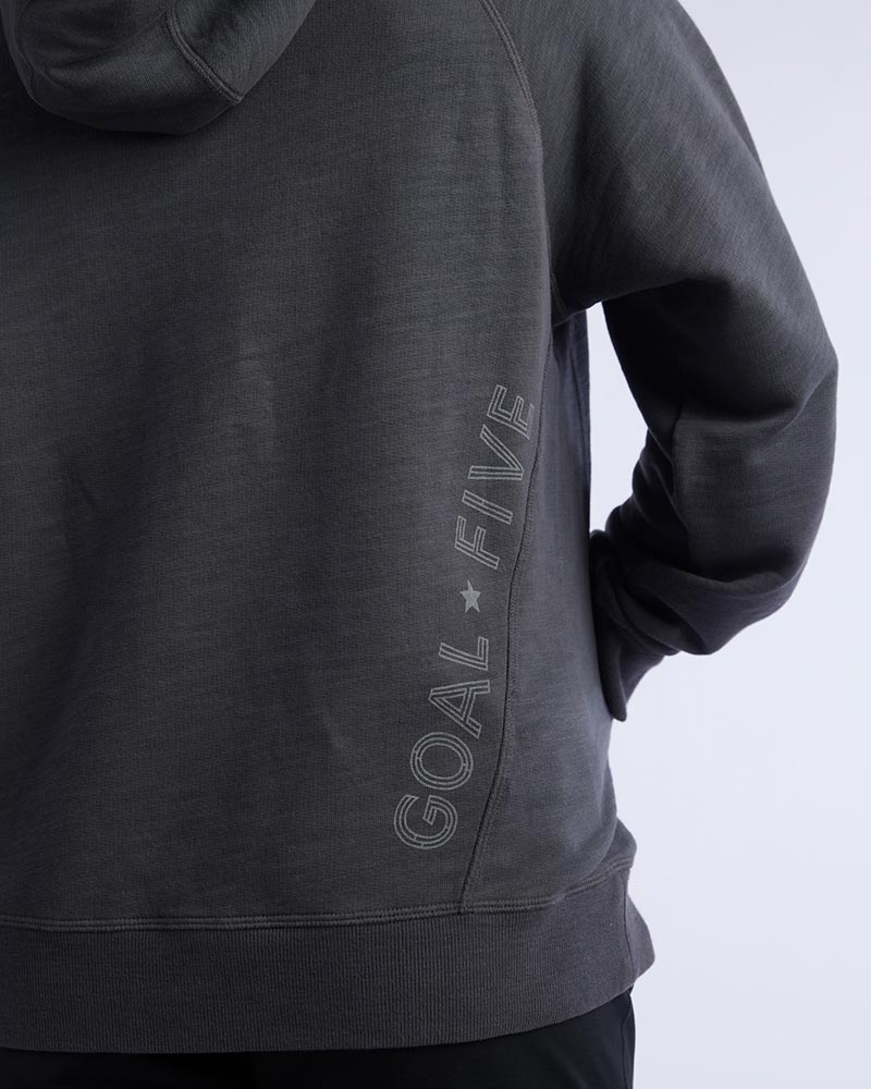 Women's Relaxed Fit Teal Pullover Hoodie with Front Pocket - Image 6