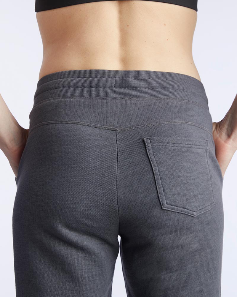 Freasy Women's Athletic Jogger Pants in Charcoal Grey - Image 3