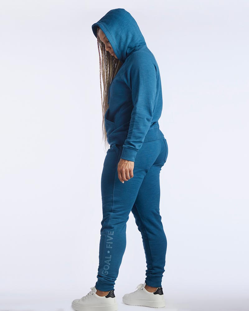 Freasy Women's Athletic Jogger Pants in Charcoal Grey - Image 10