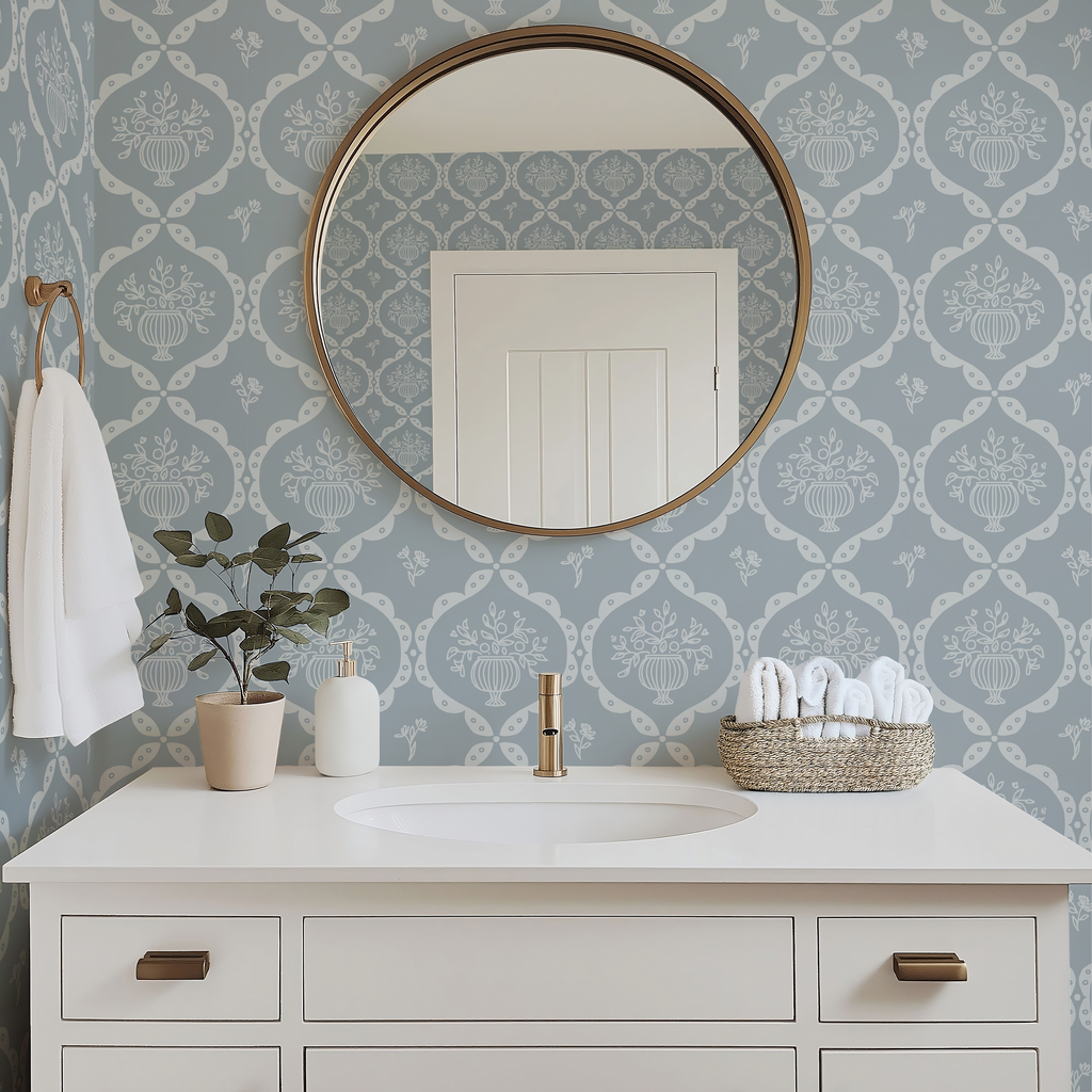 Sawyer wallpaper pattern designed by Mackenzie Nelson