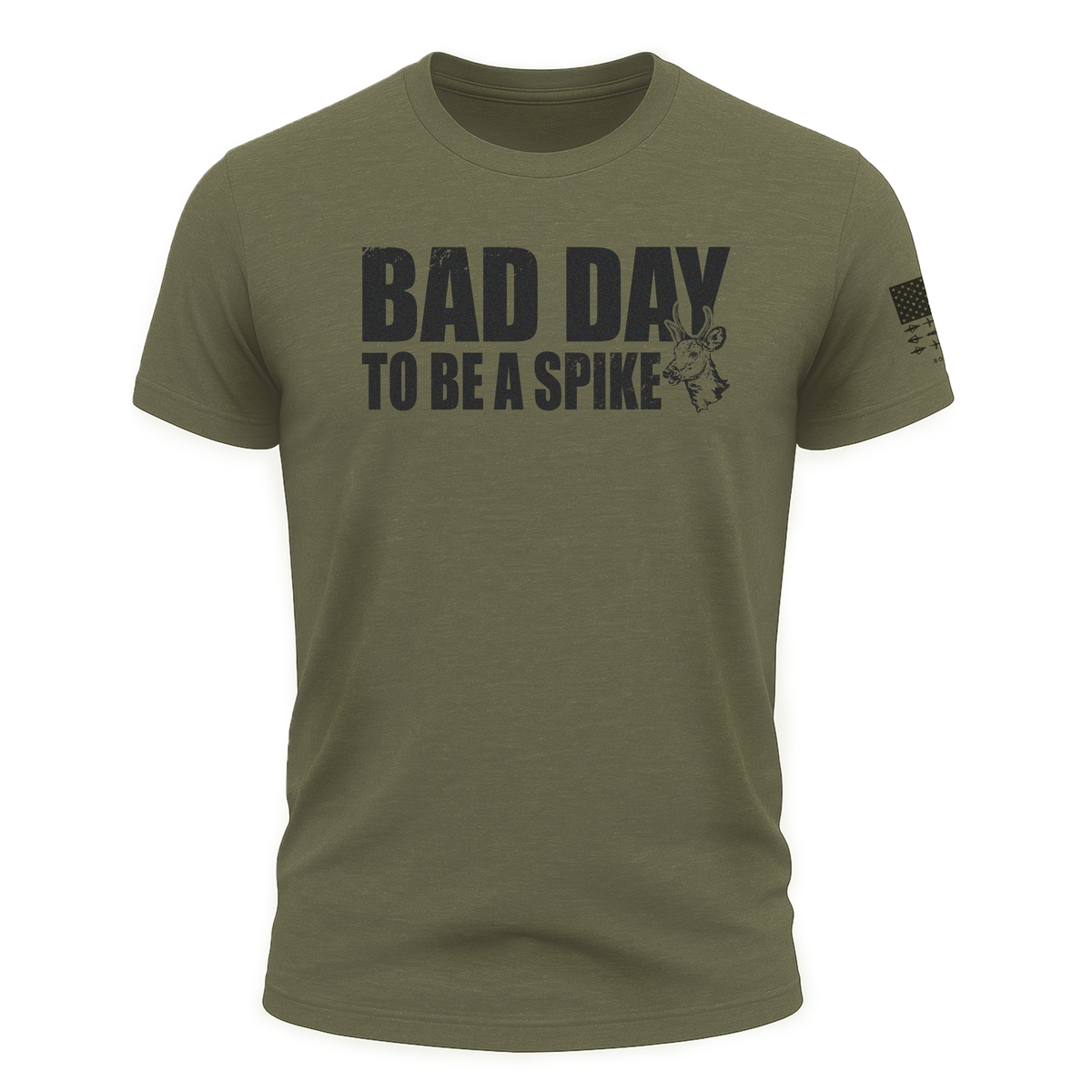 "Bad Day To Be A Spike" Tee - Green