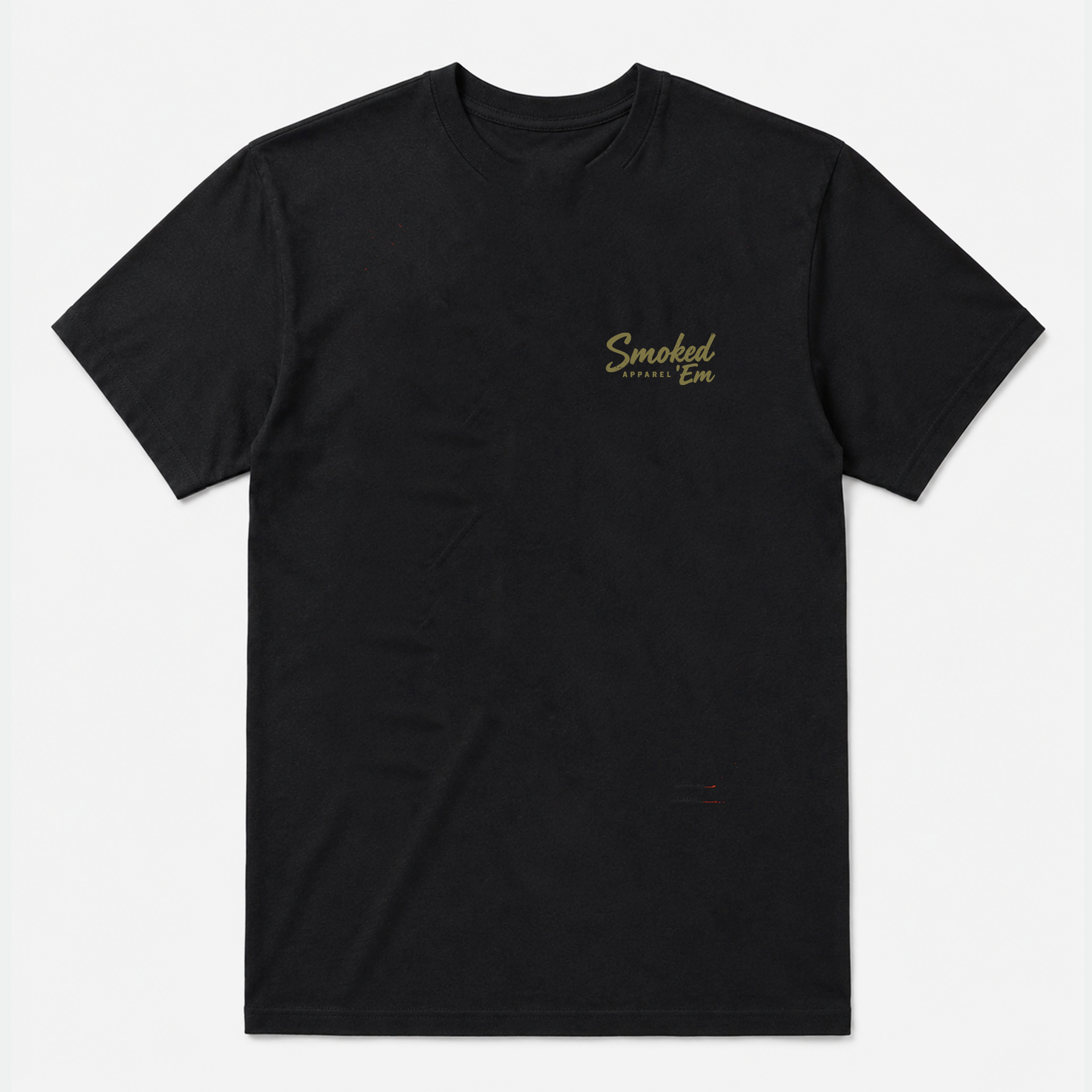 Tree Hugger Graphic Outdoor Tee - Black and Olive Green