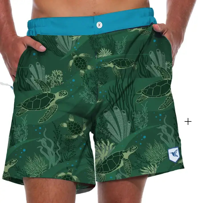 Mens Luxury Swim Trunks | La Tortuga