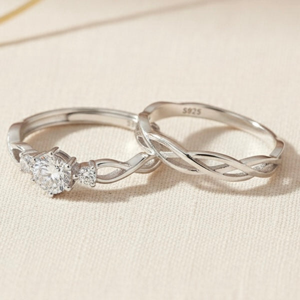 Adjustable 925 Sterling Silver Ring for Everyday Comfort