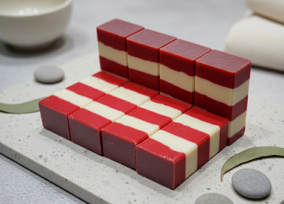Candy Cane Soap