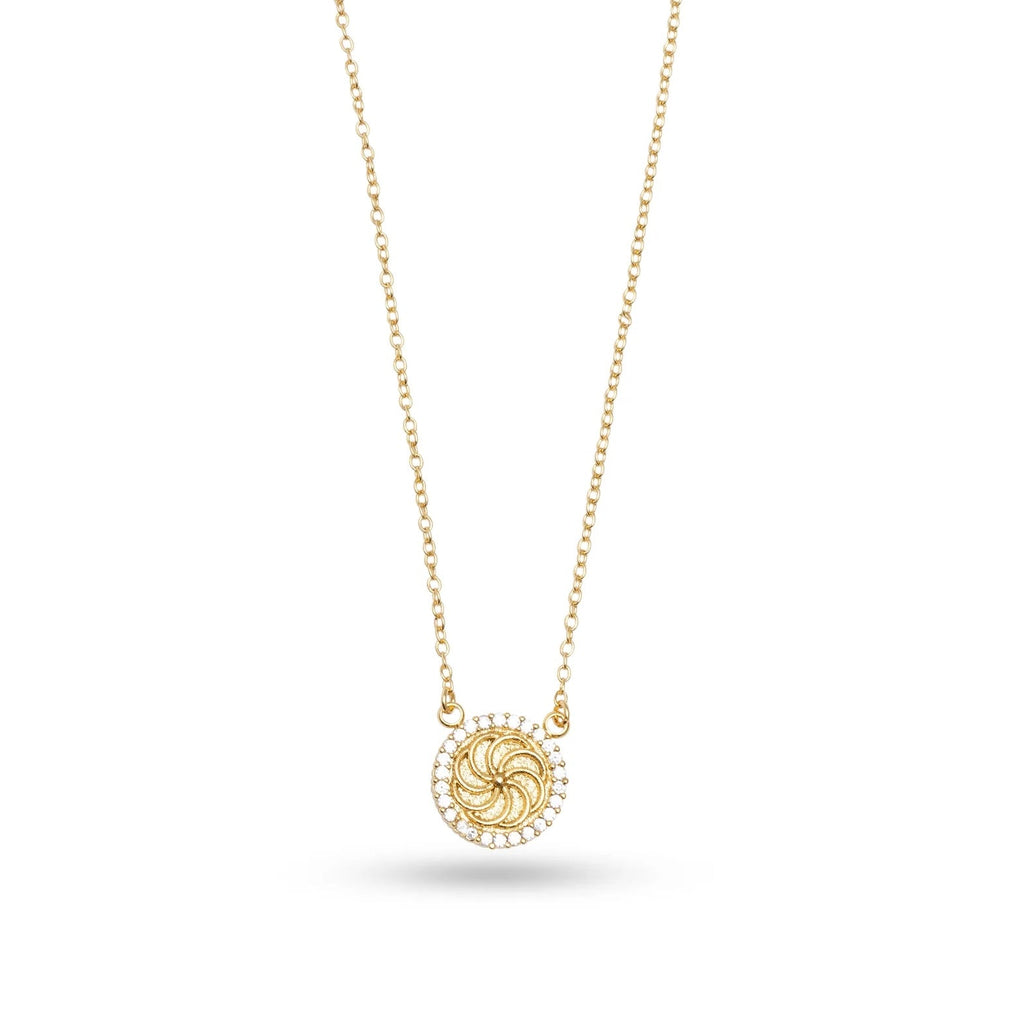 Eternity Necklace – Gold & Silver