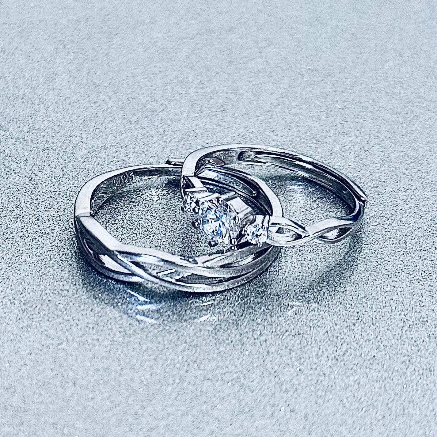Adjustable 925 Sterling Silver Ring for Everyday Comfort