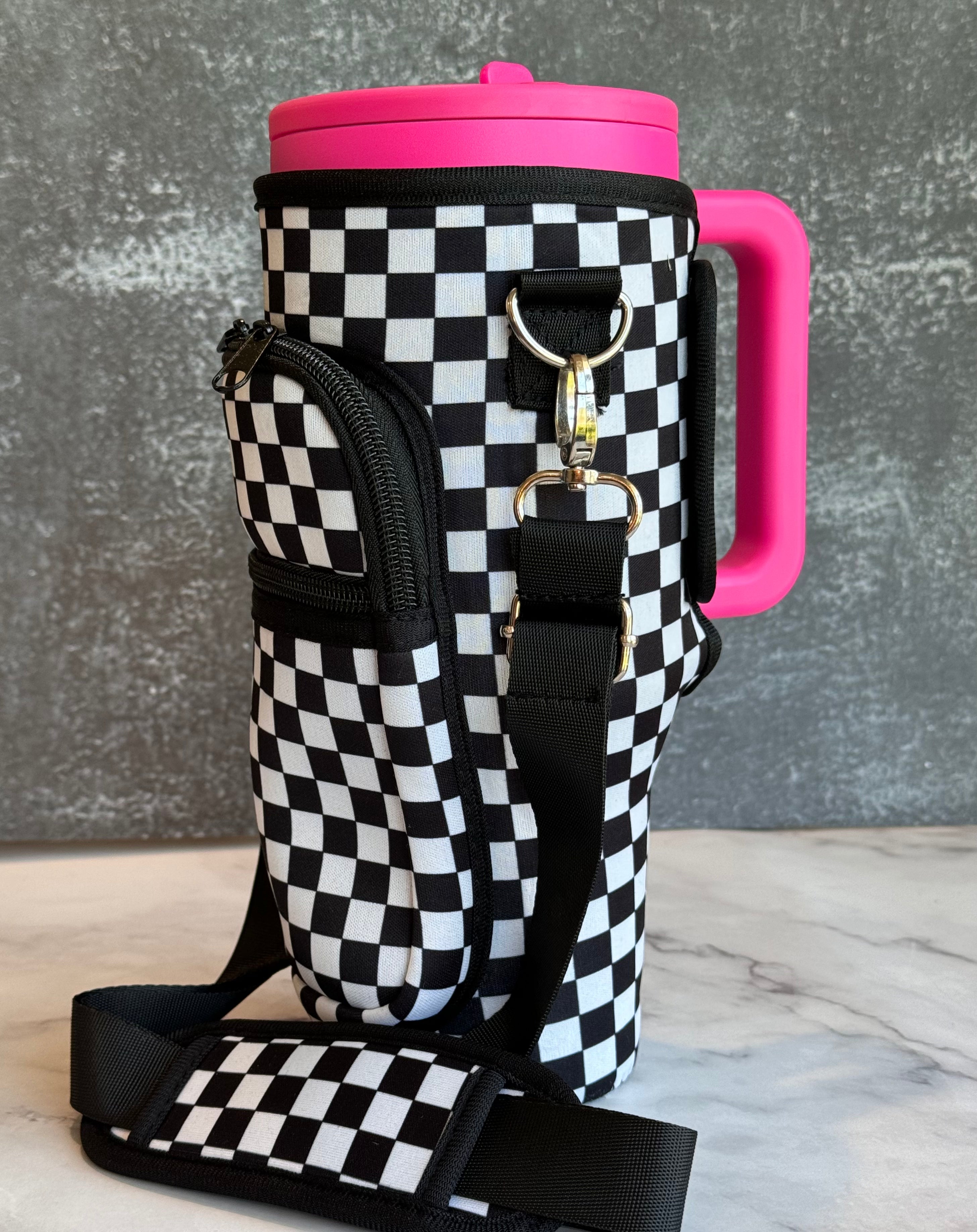 Protective Tumbler Sleeve with Sling-Neoprene