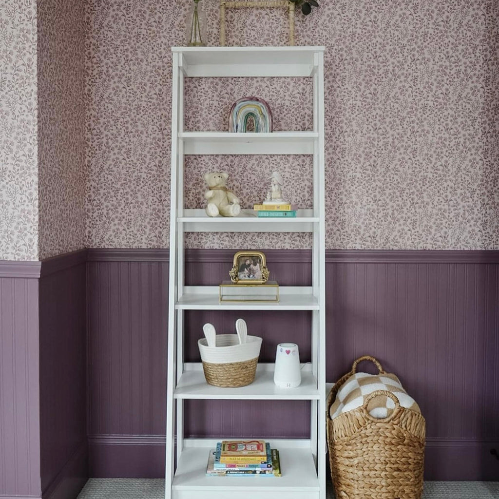 Penelope Floral Removable Wallpaper, Pink, White, and Cream