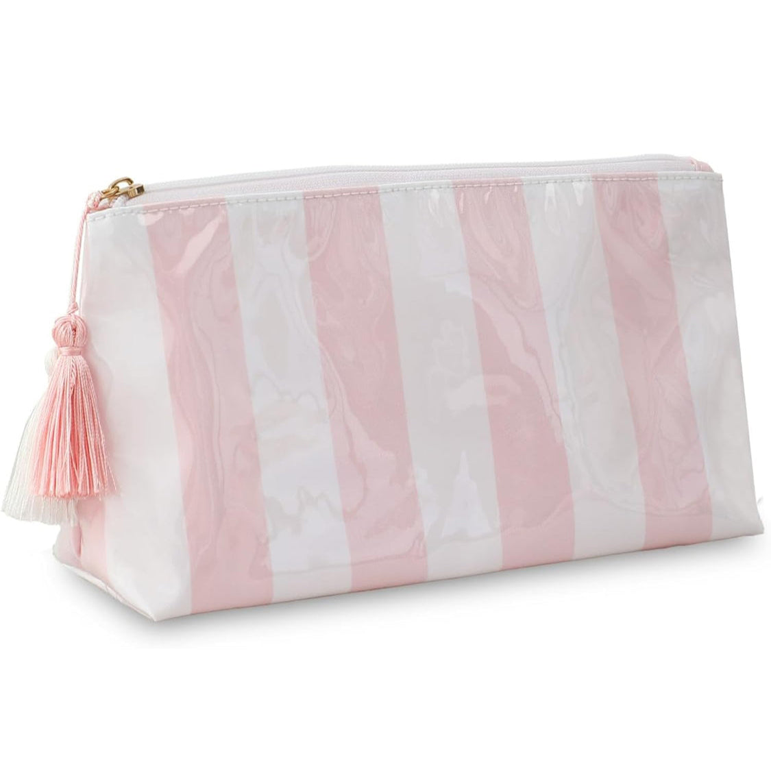 Waterproof Striped Bag - Pink