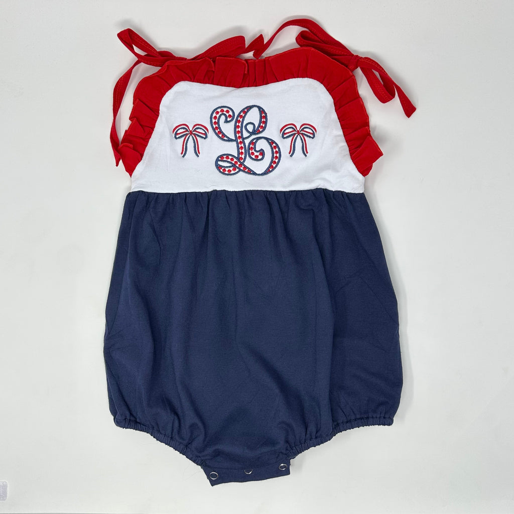 Red, White and Blue Sunsuit