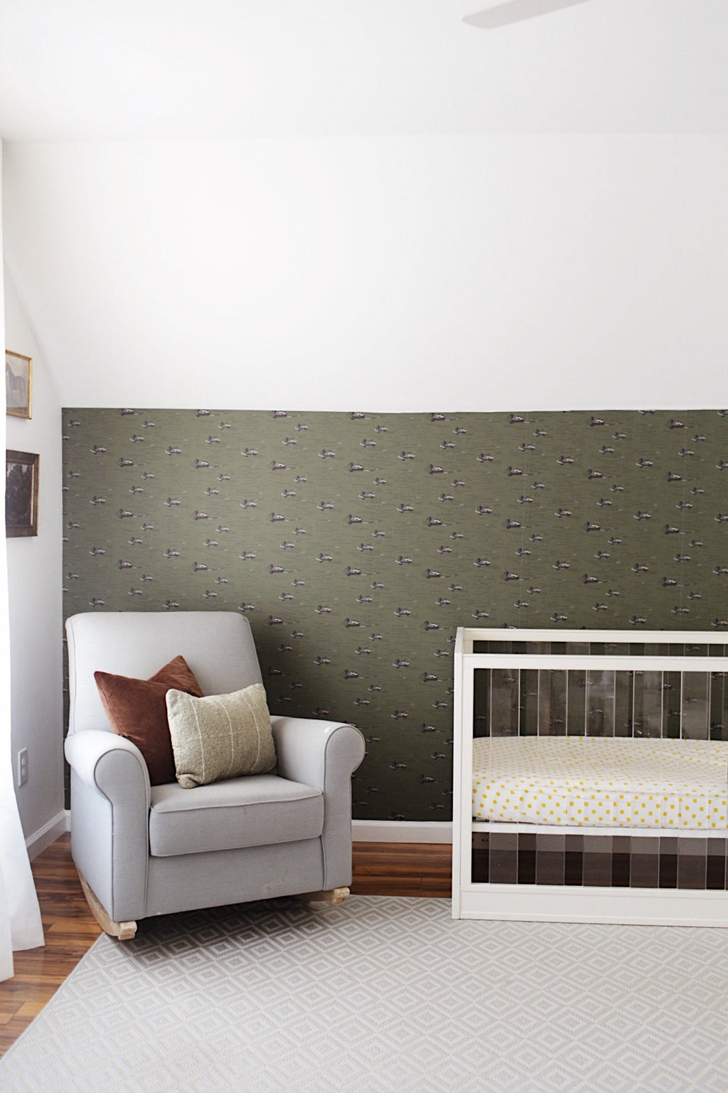 Mallard Wallpaper by Cassandra Zaniboni Removable Peel and Stick