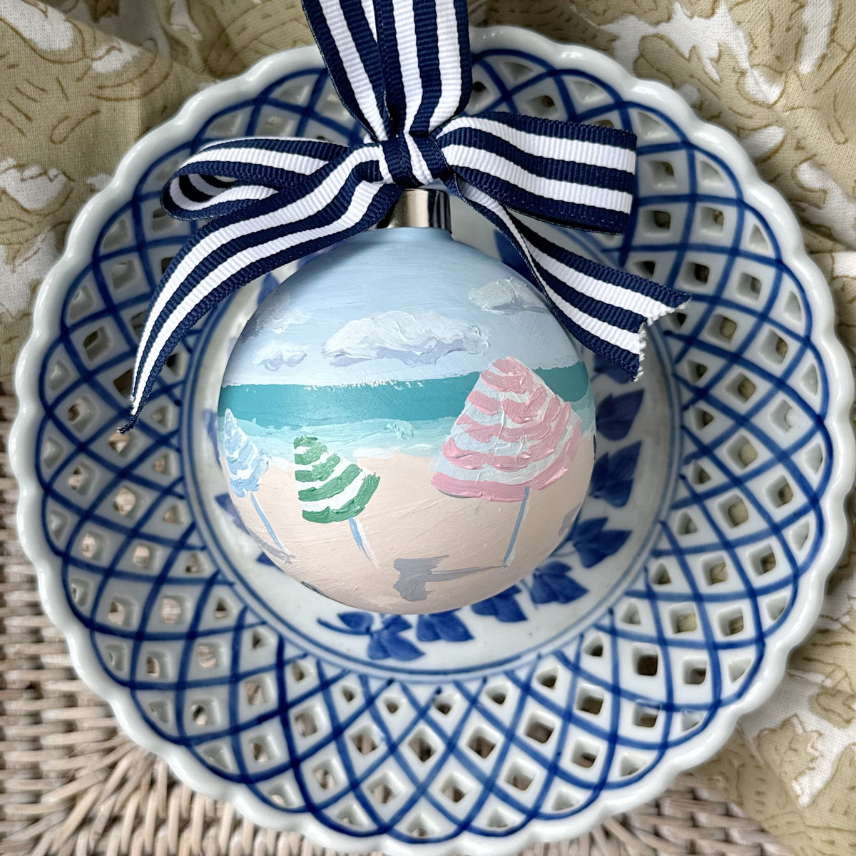 3" BEACH ORNAMENT KP