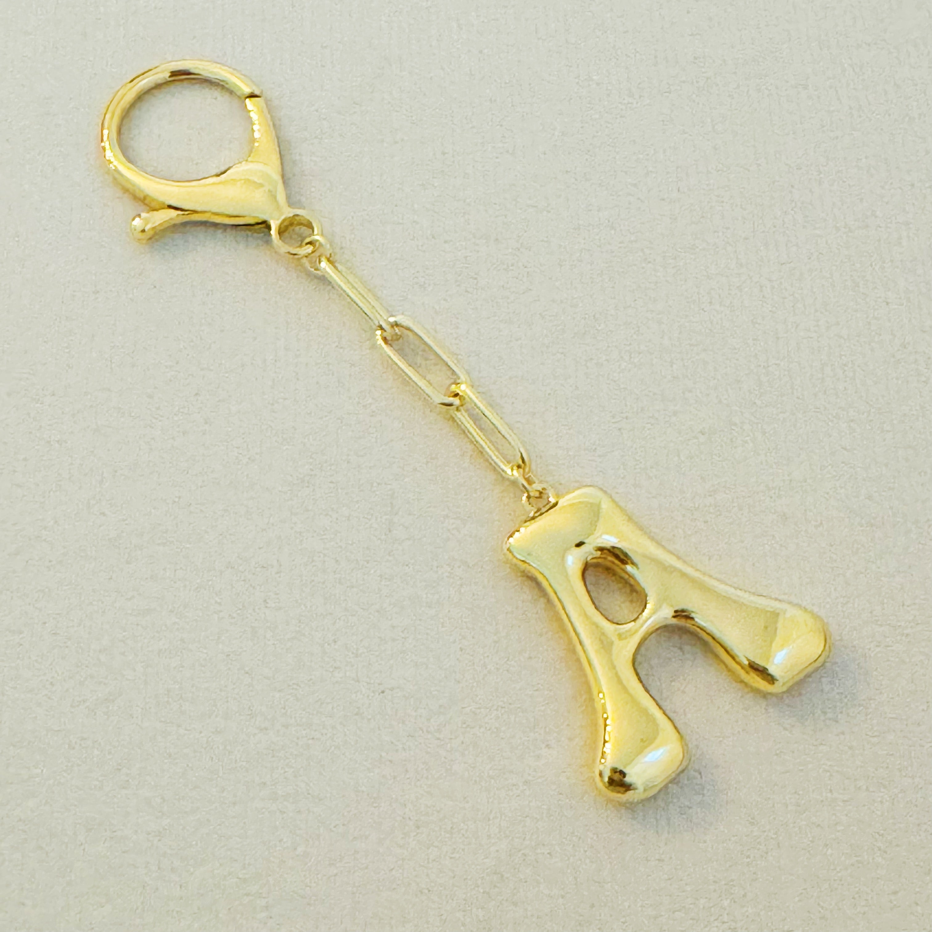 Whimsy Balloon Letter Initial Bag Charm