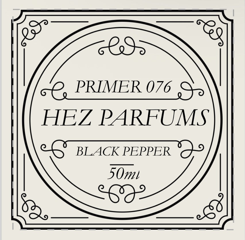 Primer 076 (Fragrance Enhancer) – BLACK PEPPER