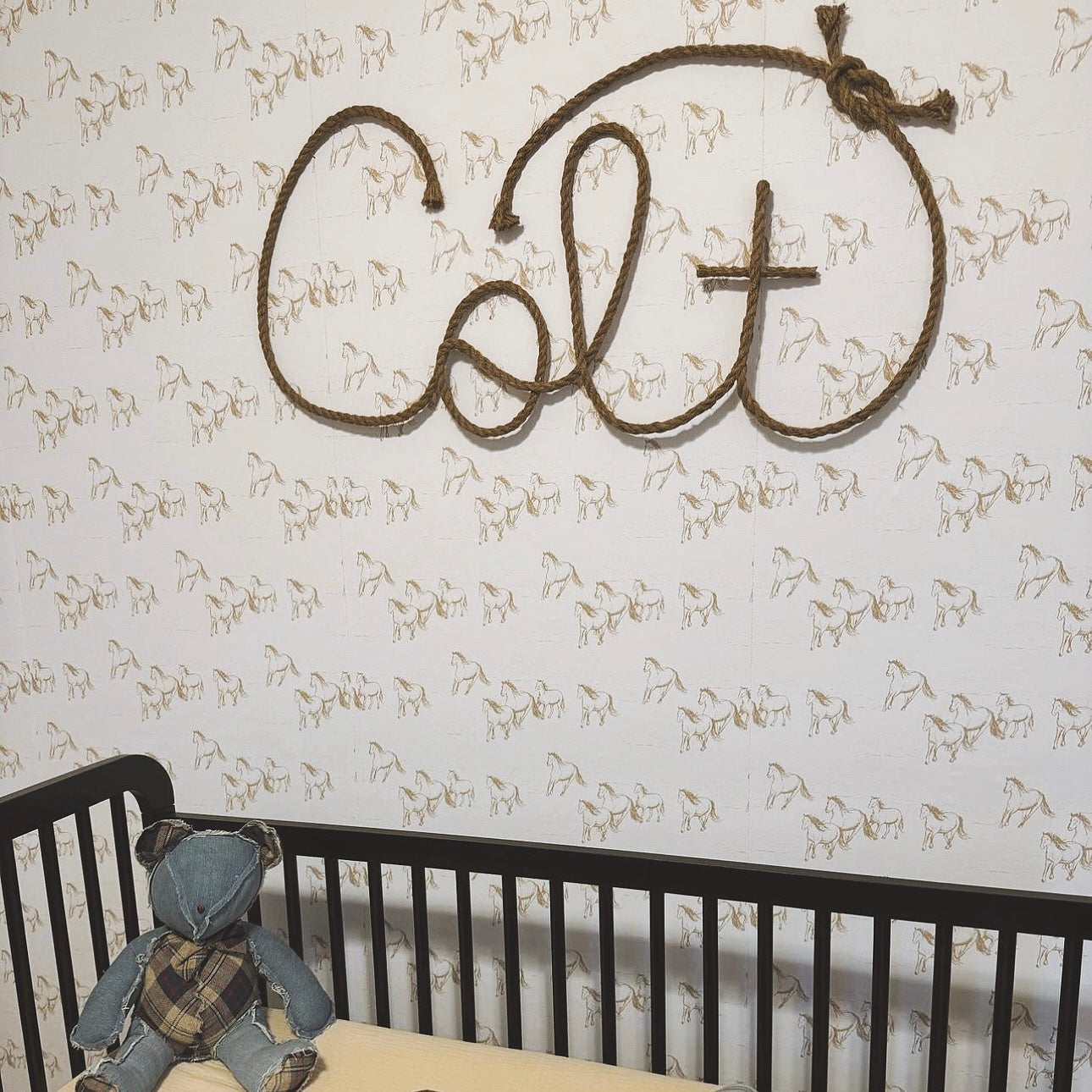 Leander Wallpaper by Rose Lindo, peel and stick removable design