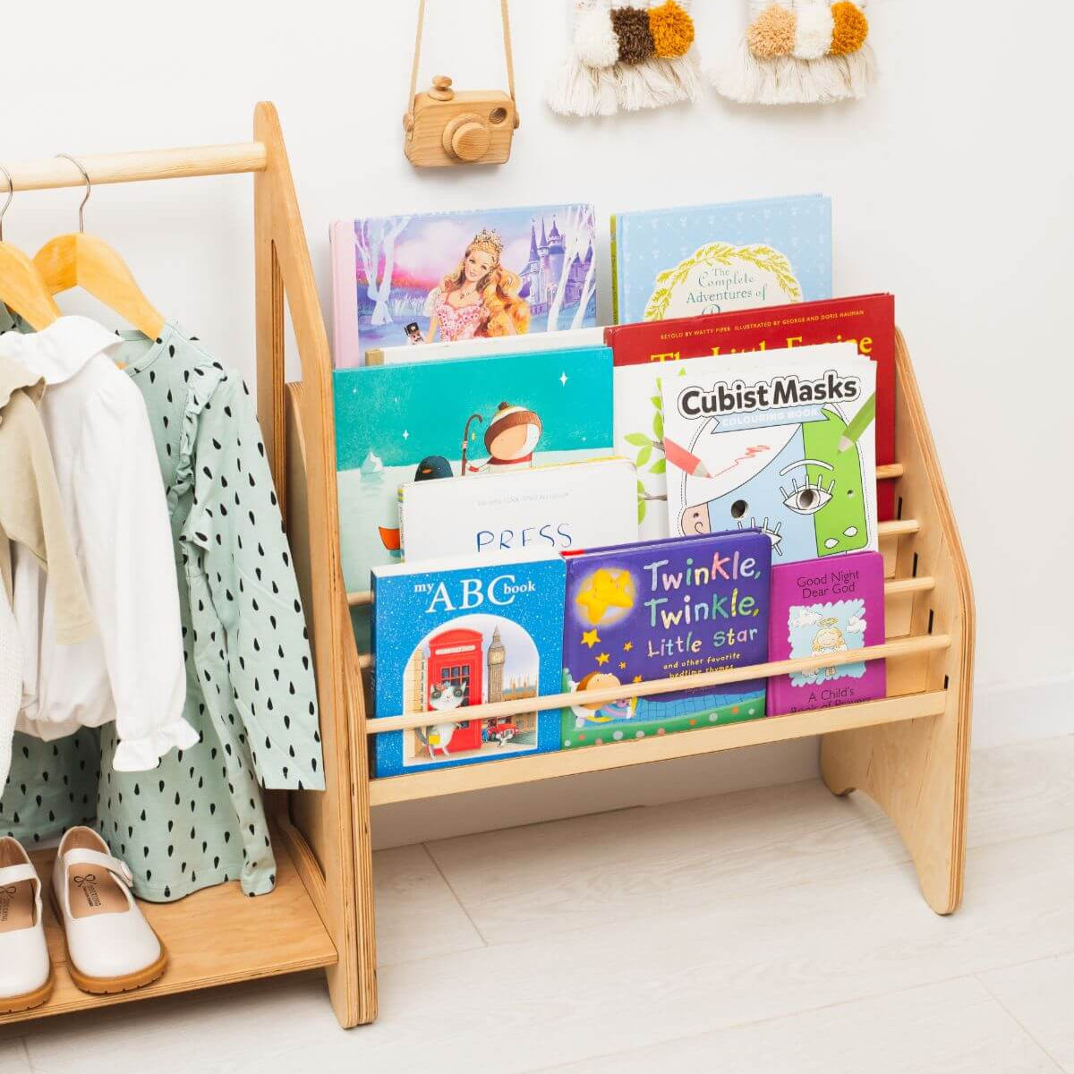 Montessori Playroom Organization Furniture Set