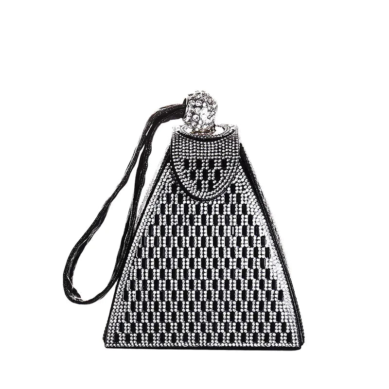 Luxury Diamond Clutch Bag for Women - Evening Purse