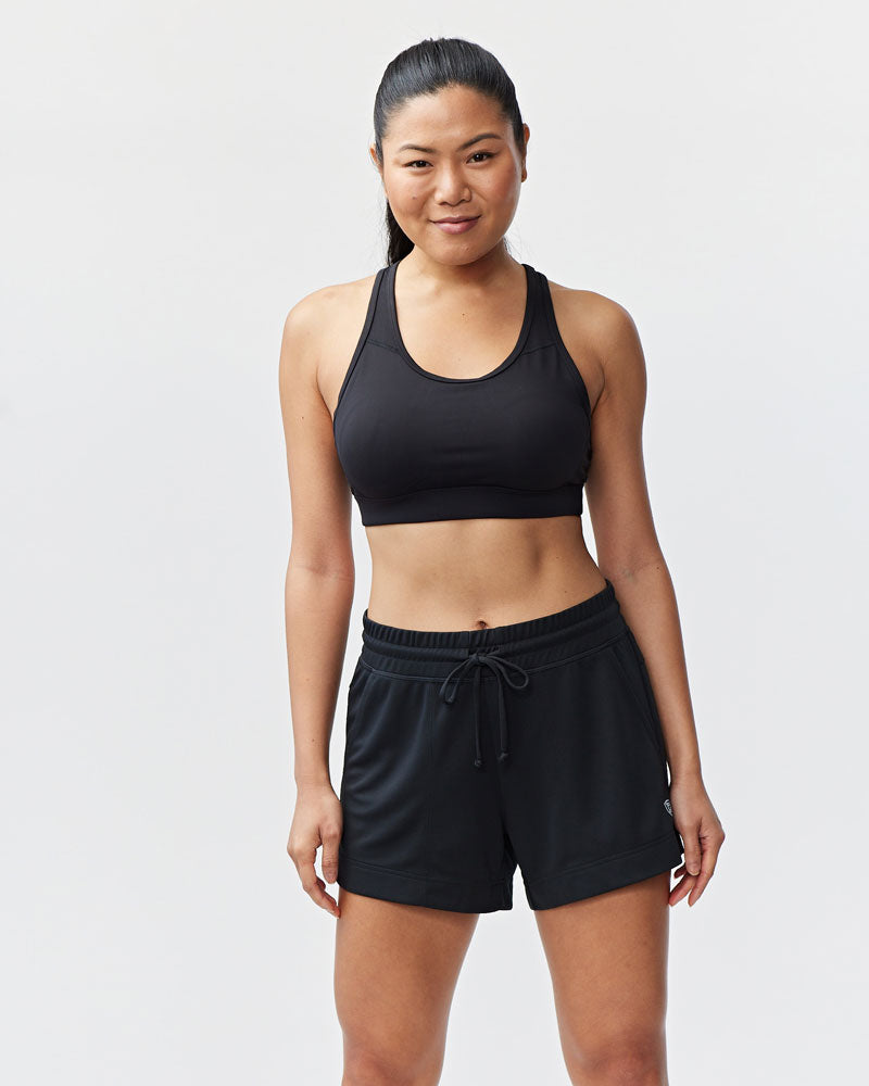 Advance Knit Workout Shorts with Pockets 4.5 Inch Inseam - Image 2