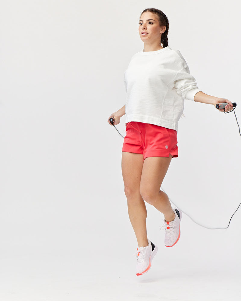 Advance Knit Workout Shorts with Pockets 4.5 Inch Inseam - Image 10