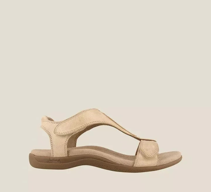 Women's Platform Wedge Velcro Strap Sandals